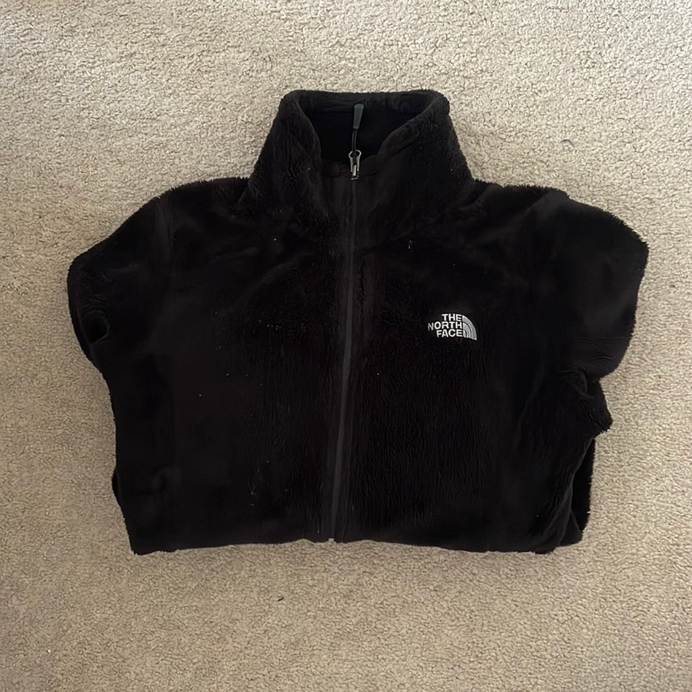 Black NorthFace Women’s Fleece Full Zip